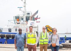 Bénin : Le Ministre José Tonato visite le Port de Cotonou pour inspecter les travaux de dragage