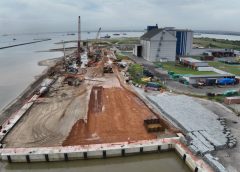 PORT AUTONOME DE POINTE-NOIRE : LA CONSTRUCTION DES DEUX QUAIS MARITMES AVANCENT PARFAITEMENT ET POURRAIENT PRENDRE F IN EN SEPTEMBRE 2024