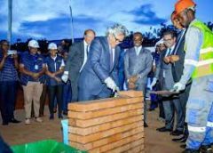 AGL Rwanda lays the foundation stone for the extension of its logistics warehouse in Kigali