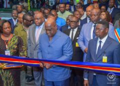 RDC : Le Président Felix Tshisekedi a inauguré l’aéroport international de Bangoka renové