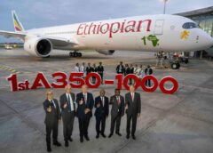 Ethiopian Airlines marque l’histoire avec la réception du premier A350-1000 d’Afrique