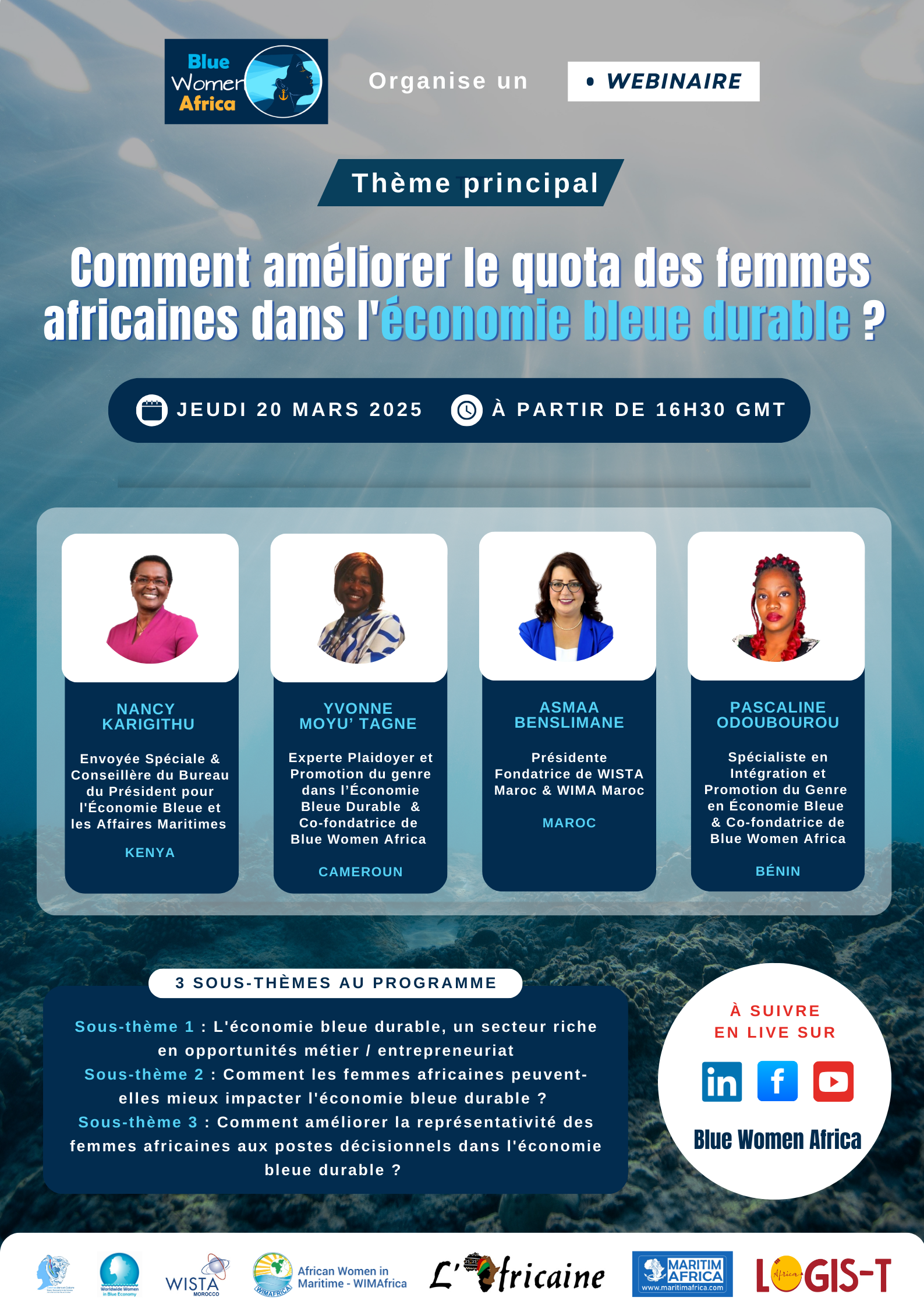 Comment améliorer le quota des femmes africaines dans l’économie durable bleue ?