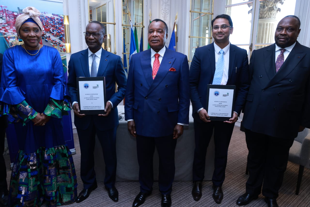 Inter-Port Cooperation: The Autonomous Port of Pointe-Noire and HAROPA Sign a Port Cooperation Agreement