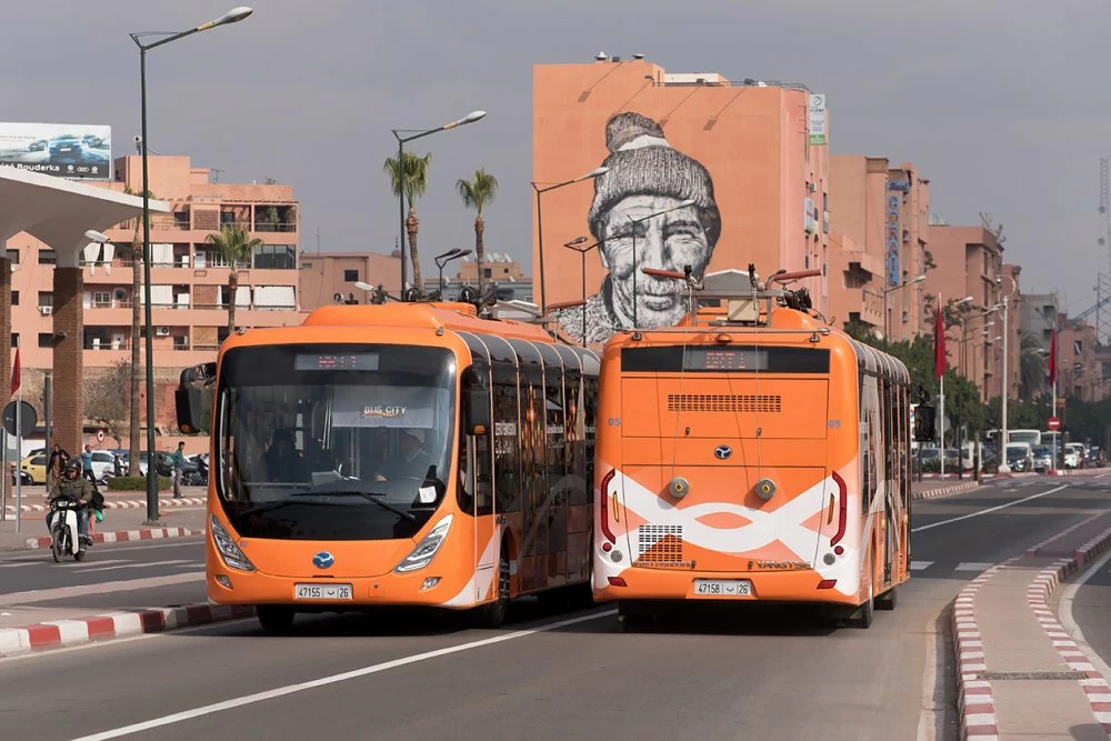 Marrakech speeds up the modernisation of its bus network with a new urban fleet