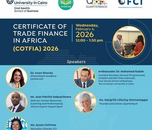 COTFIA 2026: Afreximbank Launches an Information Webinar to Train Africa’s Next Generation of Trade Finance Experts