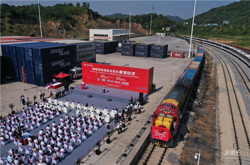Hunan–Guangdong–Africa Rail-Sea Link Surpasses 2,000 Voyages, Boosting Sino-African Trade Flows