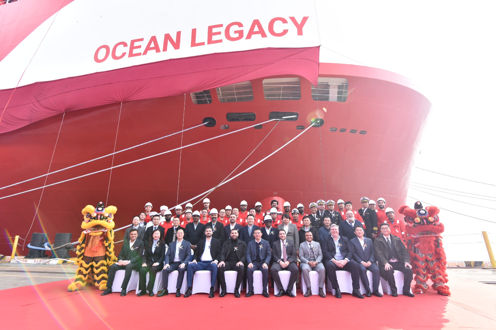 Sallaum Lines renforce sa flotte éco-efficiente avec la livraison du MV Ocean Legacy