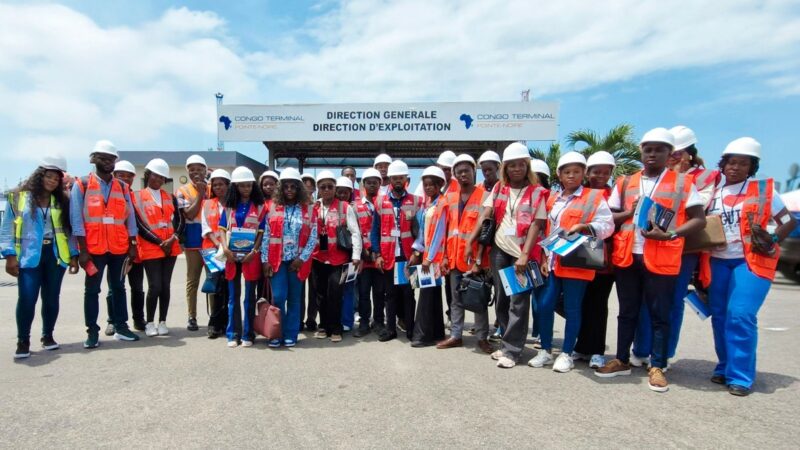 Formation et immersion : Congo Terminal ouvre ses portes aux étudiants des filières transport, logistique et commerce international