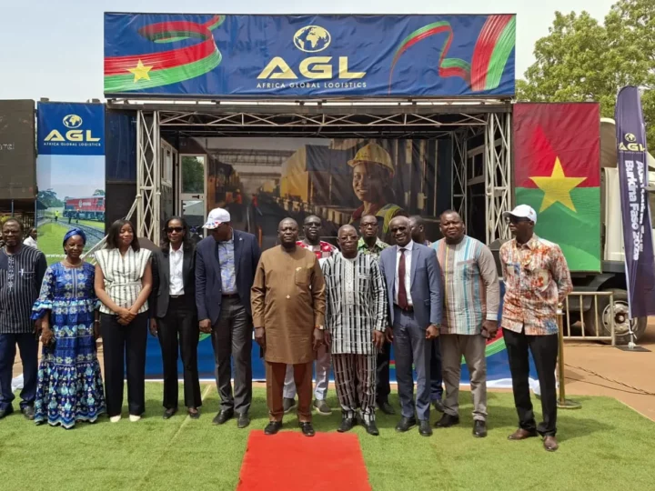 La caravane « AGL Moving Tour » arrive au Burkina Faso pour accompagner les jeunes vers les métiers du transport et de la logistique