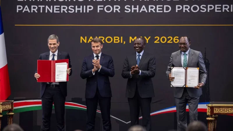 Sommet Africa Forward : Rodolphe SAADÉ signe avec le Gouvernement de la République du Kenya un accord de partenariat stratégique pour accompagner le développement des grandes infrastructures de transport et de logistique