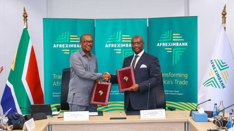 Republic of South Africa and Afreximbank sign US$14 billion Country Programme to accelerate industrial development and trade