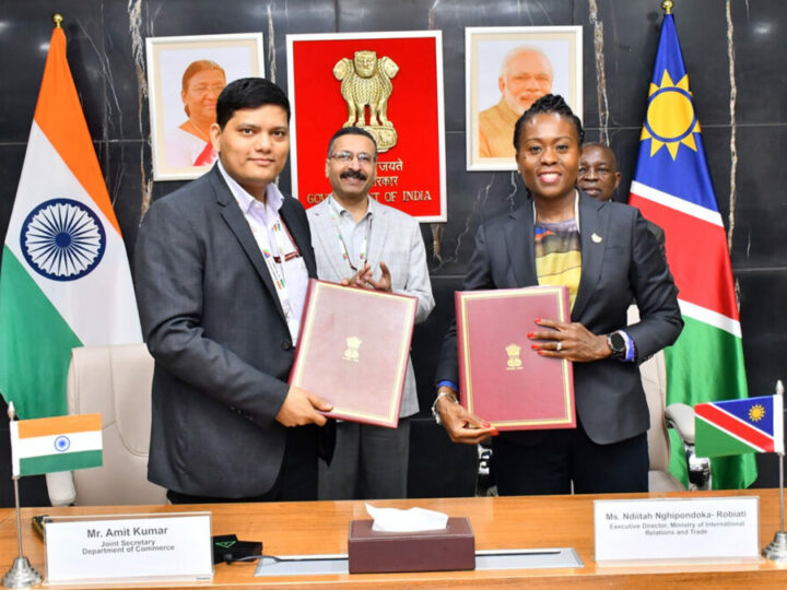 Commerce Inde-Namibie : les échanges atteignent 608 millions de dollars