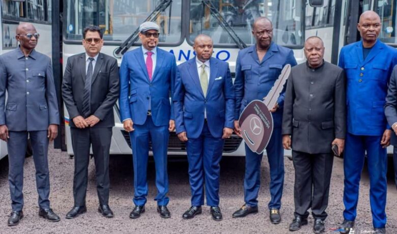 Kinshasa : TRANSCO reçoit 30 bus Mercedes-Benz pour renforcer sa capacité de transport urbain
