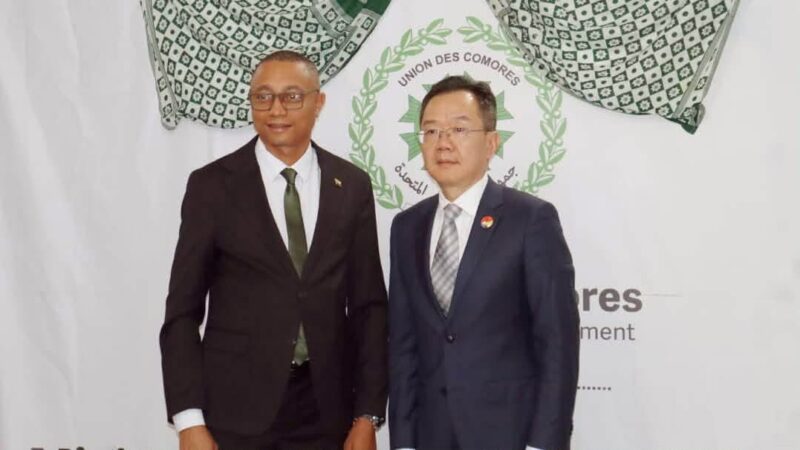 Comores-Chine : la coopération commerciale entre dans une nouvelle phase
