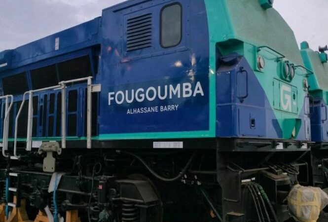 Guinée : six locomotives renforcent le corridor ferroviaire du projet Simandou