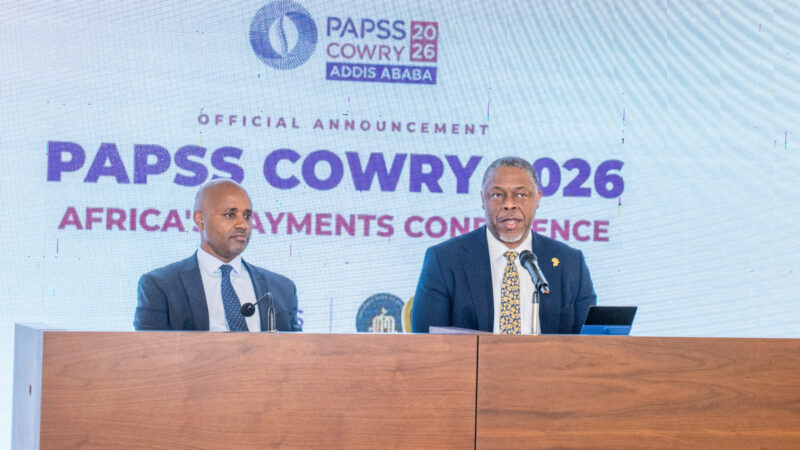 L&rsquo;Éthiopie rejoint le réseau Système Panafricain de Paiement et de Règlement (PAPSS), au moment où la Banque nationale d&rsquo;Éthiopie et le PAPSS annoncent la 2e édition de la COWRY à Addis-Abeba