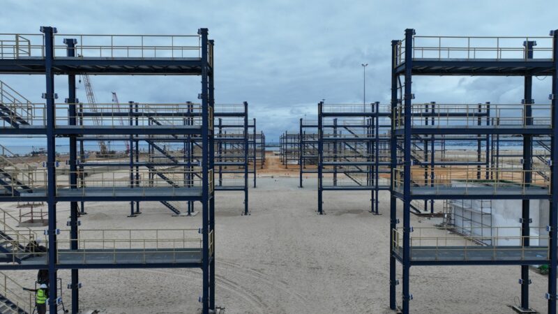 Congo Terminal achève la structure de son nouveau parc frigorifique au Môle Est