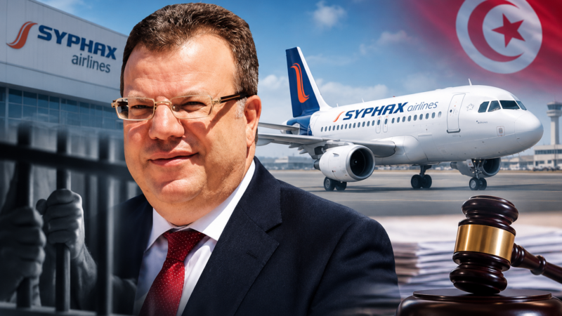 Tunisia : Condamnation du PDG de Syphax Airlines, un signal fort sur la gouvernance dans le secteur aérien privé