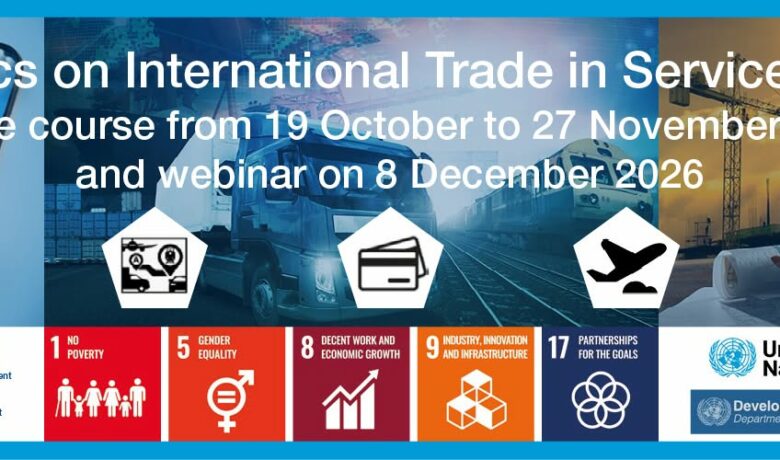 Trade & AfCFTA — Africa: Free training on international trade in services statistics starts October 19